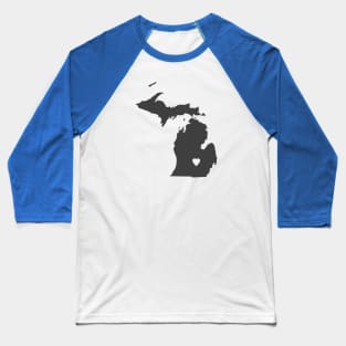 Michigan Love Baseball T-Shirt